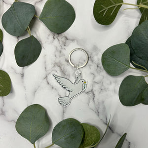 Dove - Keychain