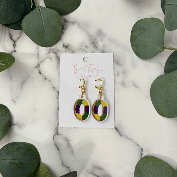 King Cake - Earrings