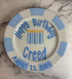 Custom Hand Painted Plates