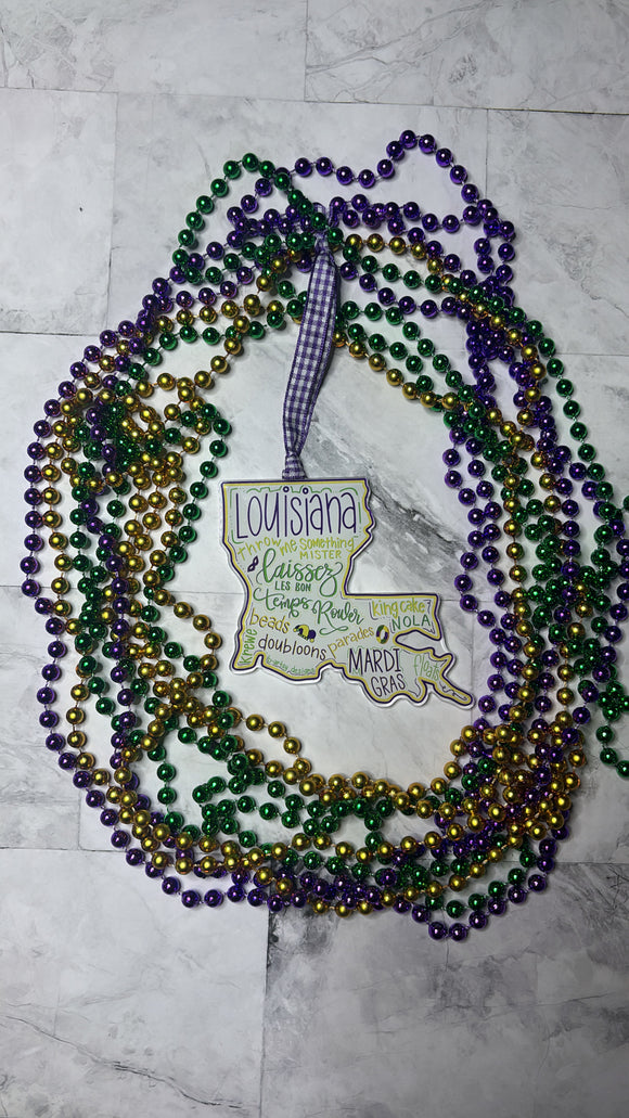 Mardi Gras Louisiana - Ornament