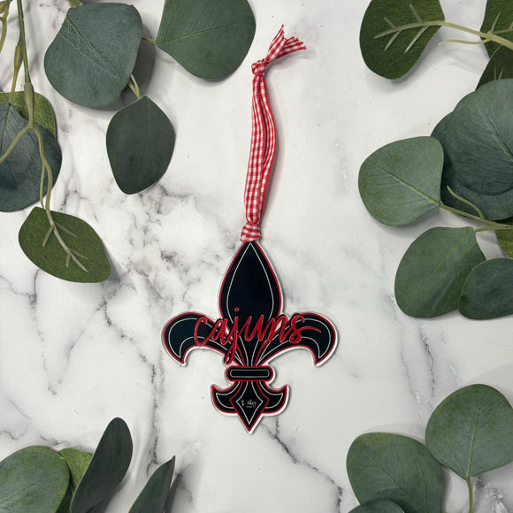 Cajuns Fleur de Lis - Ornament