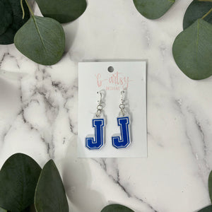 Jesuit "J" - Earrings