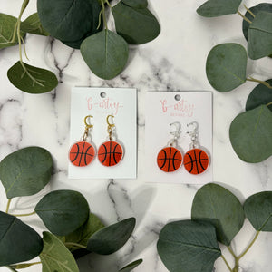 Basketball Earrings