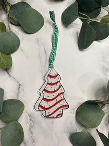 Little Christmas Tree Cake - Ornament