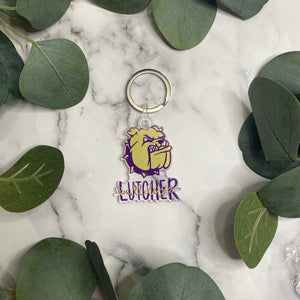 Lutcher Bulldog - Keychain