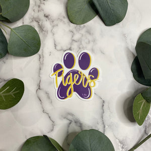 Tiger Paw Sticker