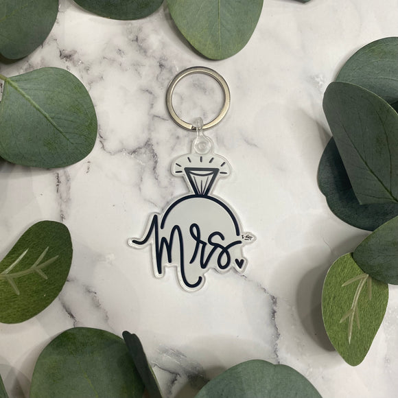 “Mrs” ring - Keychain